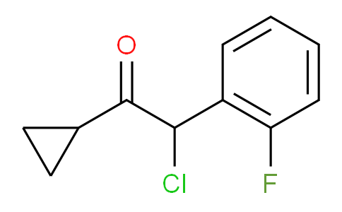 178688-43-2 | 2-Chloro-1-cyclopropyl-2-(2-fluorophenyl)ethanone