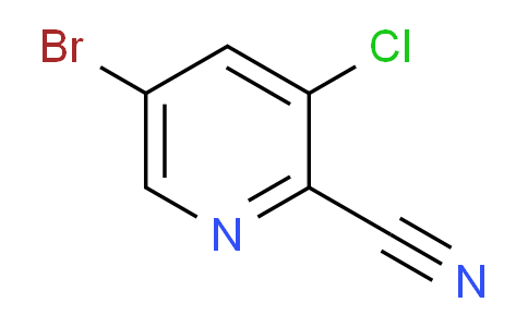 945557-04-0 | 2-Pyridinecarbonitrile, 5-bromo-3-chloro-