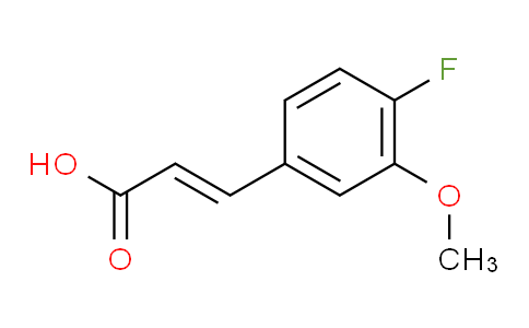 630424-79-2 | （2E）-3-（4-フルオロ-3-メトキシフェニル）プロプ-2-エン酸