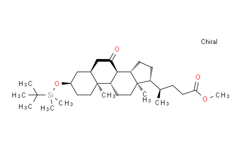 336099-76-4 | (R)-Methyl-4-((3R,5S,8R,9S,10S,13R,14S,17R)-3-(tert-butyldimethylsilyloxy)-10,13-dimethyl-7-oxo-hexadecahydro-1H-cyclopenta[a]phenanthren-17-yl)pentanoat