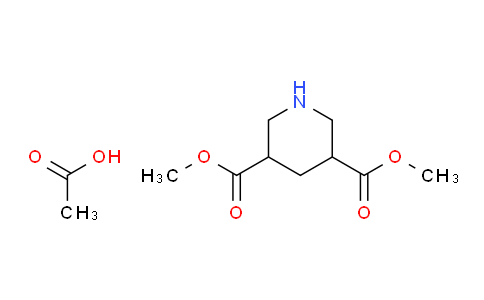 1241725-61-0 | dimethyl piperidine-3,5-dicarboxylate acetate