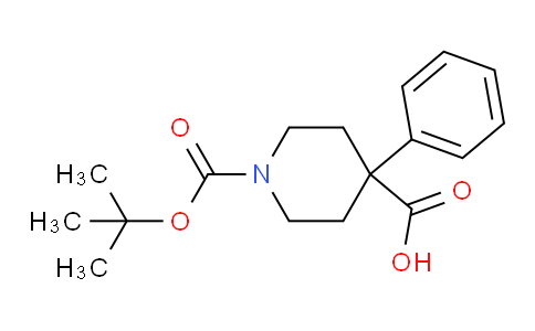 167262-68-2 | 1-(TERT-BUTOXYCARBONYL)-4-PHENYLPIPERIDINE-4-CARBOXYLIC ACID