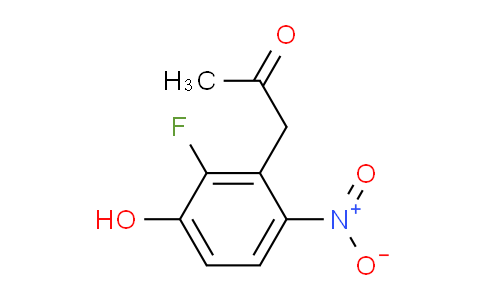 649736-31-2 | 1-(2-Fluoro-3-hydroxy-6-nitrophenyl)propan-2-one