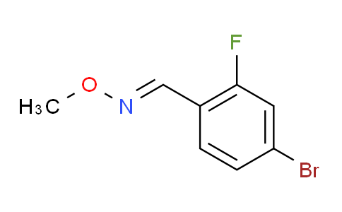 393877-06-0 | Benzaldehyde, 4-bromo-2-fluoro-, O-methyloxime