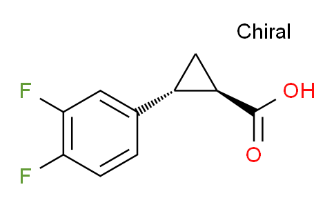 220352-36-3 | (1R,2R)-2-(3,4-二氟苯基)环丙烷甲酸
