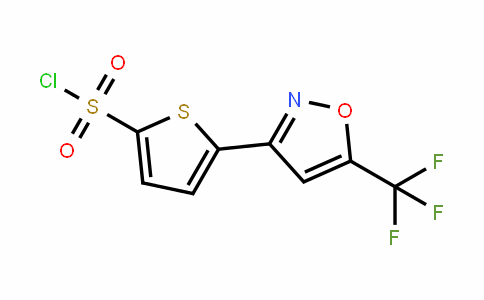229956-98-3 | 5-[5-(Trifluoromethyl)isoxazol-3-yl]thiophene-2-sulphonyl chloride