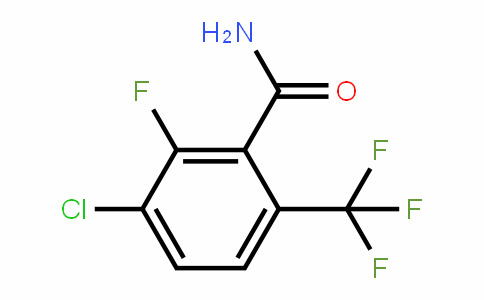 186517-42-0 | 3-Chloro-2-fluoro-6-(trifluoromethyl)benzamide