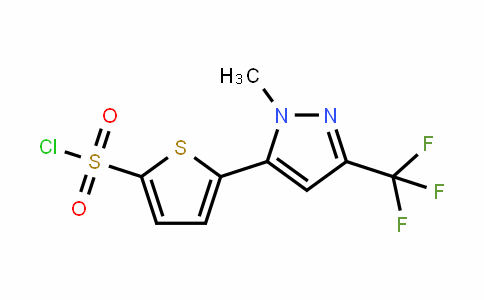 230295-11-1 | 5-[1-Methyl-3-(trifluoromethyl)-1H-pyrazol-5-yl]thiophene-2-sulphonyl chloride