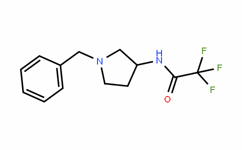 115445-23-3 | 1-Benzyl-3-(trifluoroacetamido)pyrrolidine