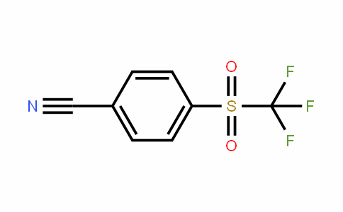 312-21-0 | 4-[(Trifluoromethyl)sulphonyl]benzonitrile