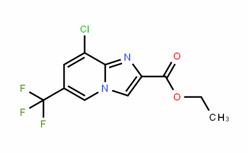 353258-31-8 | 乙基8-氯-6-（三氟甲基）咪唑并[1,2-A]吡啶-2-羧酸乙酯