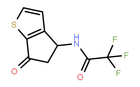 108046-14-6 | 2,2,2-Trifluoro-N-(5,6-dihydro-6-oxo-4H-cyclopenta[b]thiophen-4-yl)acetamide