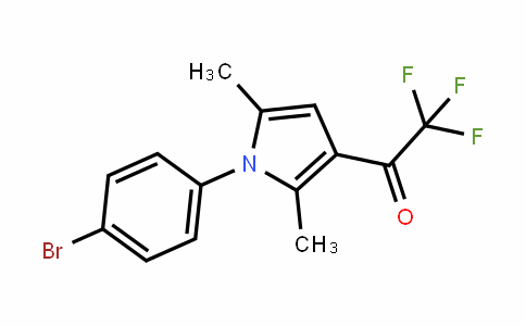 95337-69-2 | 1-[1-(4-bromophenyl)-2,5-dimethyl-1H-pyrrol-3-yl]-2,2,2-trifluoro-1-ethanone