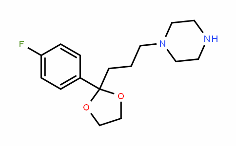 55846-41-8 | 1-{3-[2-(4-Fluorophenyl)-1,3-dioxolan-2-yl]prop-1-yl}piperazine