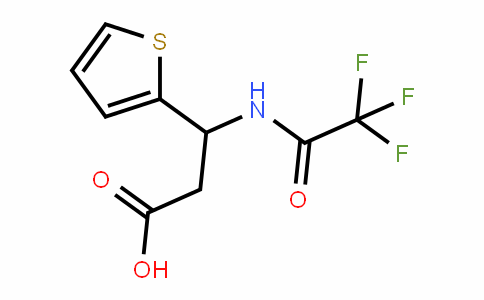 115957-22-7 | 3-(Thien-2-yl)-3-[(2,2,2-trifluoroacetyl)amino]propanoic acid