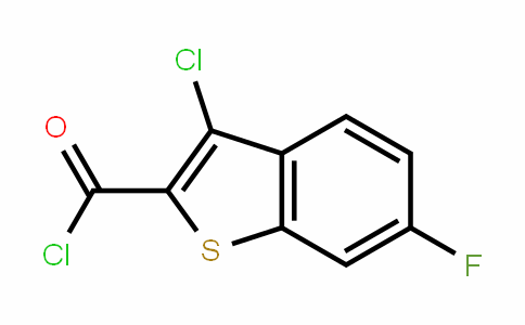 34576-83-5 | 3-Chloro-6-fluorobenzo[b]thiophene-2-carbonyl chloride