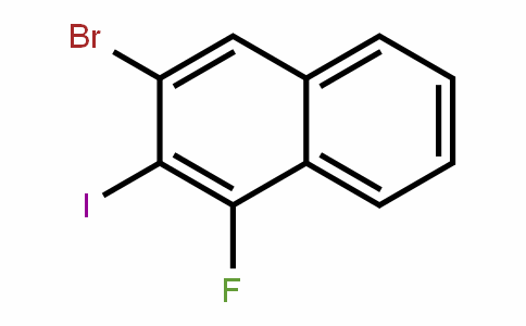 874907-48-9 | 3-Bromo-1-fluoro-2-iodonaphthalene