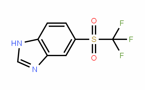1417341-55-9 | 5-[(Trifluoromethyl)sulphonyl]-1H-benzimidazole