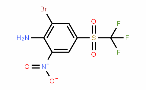 156425-42-2 | 2-Bromo-6-nitro-4-[(trifluoromethyl)sulphonyl]aniline