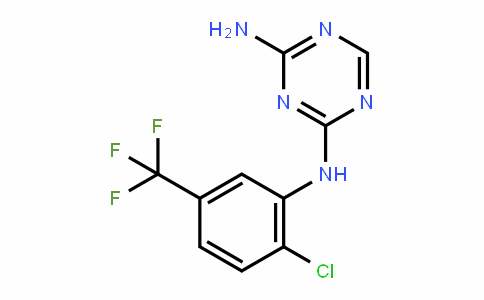 175204-34-9 | 2-Amino-4-[2-chloro-5-(trifluoromethyl)phenylamino]-1,3,5-triazine