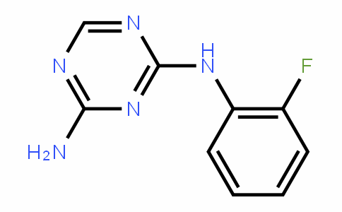 66088-45-7 | 2-Amino-4-(2-fluorophenylamino)-1,3,5-triazine