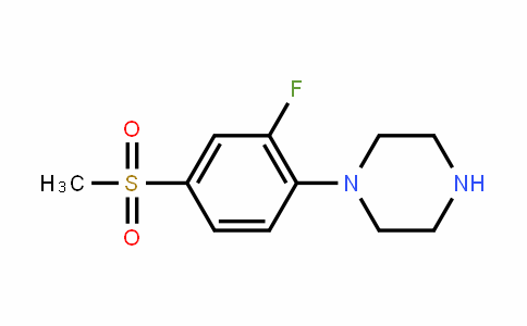 845616-10-6 | 1-[2-Fluoro-4-(methylsulphonyl)phenyl]piperazine