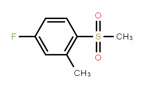 828270-62-8 | 4-Fluoro-2-methyl-1-(methylsulphonyl)benzene