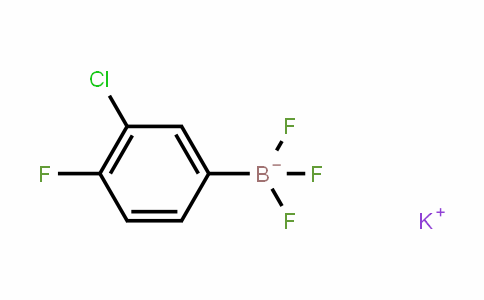 850623-59-5 | Potassium (3-chloro-4-fluorophenyl)trifluoroborate