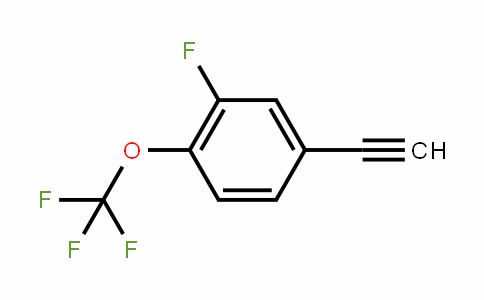 912617-68-6 | 3-Fluoro-4-(trifluoromethoxy)phenylacetylene