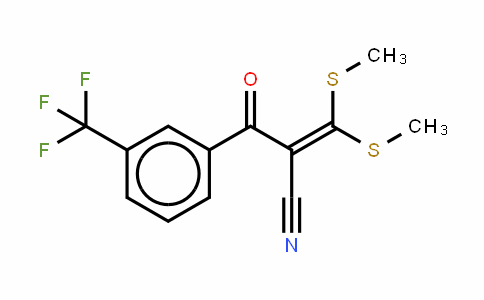 116492-97-8 | 3,3-Bis(methylthio-2-[3-(trifluoromethyl)benzoyl]acrylonitrile