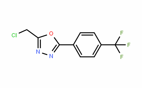 753479-67-3 | 2-(Chloromethyl)-5-[4-(trifluoromethyl)phenyl]-1,3,4-oxadiazole