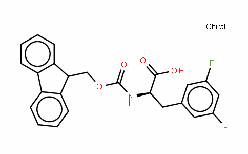 205526-25-6 | 3,5-Difluoro-D-phenylalanine, N-FMOC protected