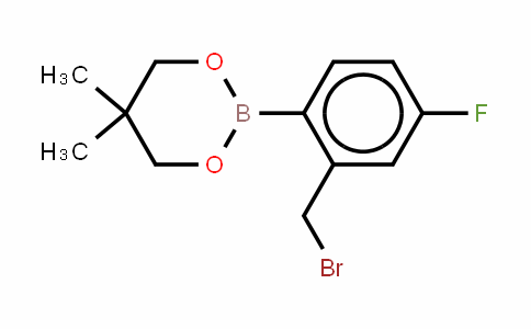 673456-16-1 | 2-(Bromomethyl)-4-fluorobenzeneboronic acid, neopentyl glycol ester