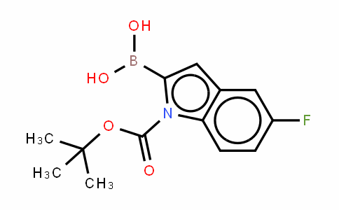 352359-23-0 | 5-Fluoro-1H-indole-2-boronic acid, N-BOC protected