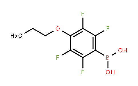 871125-71-2 | 4-Propoxy-2,3,5,6-tetrafluorobenzeneboronic acid