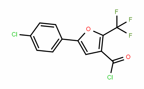 175276-61-6 | 5-(4-Chlorophenyl)-2-(trifluoromethyl)furan-3-carbonyl chloride