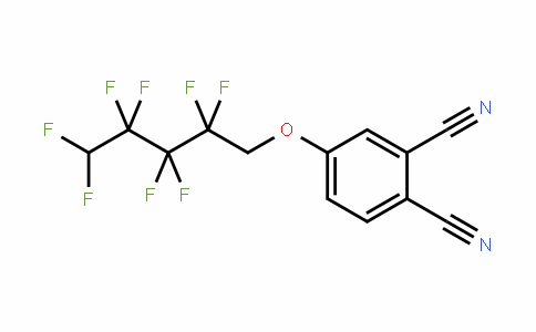 121068-03-9 | 4-[(2,2,3,3,4,4,5,5-octafluoropentyl)oxy]phthalonitrile