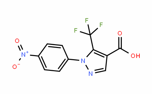 142818-03-9 | 1-(4-硝基苯)-5-(三氟甲基)-1H-吡唑-4-羰酸