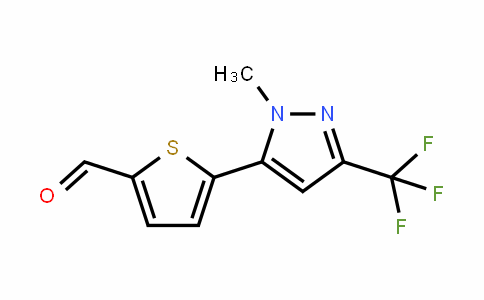 175202-94-5 | 2-[1-Methyl-3-(trifluoromethyl)pyrazol-5-yl]thiophene-5-carboxaldehyde