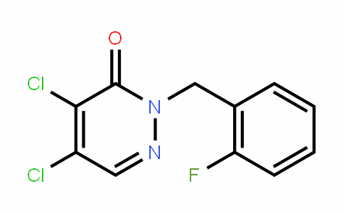 175135-46-3 | 4,5-Dichloro-2-(2-fluorobenzyl)pyridazine-3(2H)-one