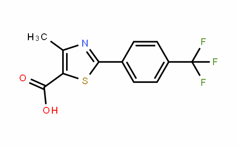 144059-86-9 | 4-Methyl-2-[4-(trifluoromethyl)phenyl]-1,3-thiazole-5-carboxylic acid