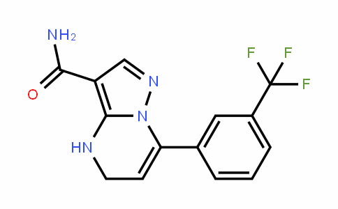 115931-11-8 | 4,5-Dihydro-7-[3-(trifluoromethyl)phenyl]pyrazolo[1,5-a]pyrimidine-3-carboxamide