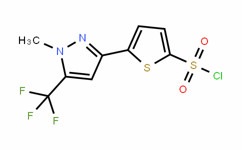 166964-31-4 | 2-[1-Methyl-5-(trifluoromethyl)-1H-pyrazol-3-yl]thiophene-5-sulphonyl chloride