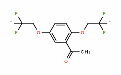 76784-40-2 | 2,5-双(2,2,2-三氟乙氧基)苯乙酮
