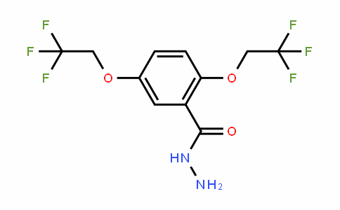 50778-75-1 | 2,5-二(2,2,2-三氟乙氧基)苯-1-羧肼