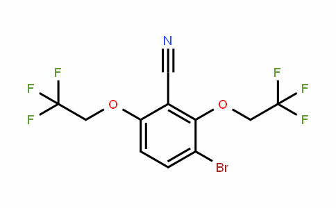 175204-13-4 | 2,6-Bis(2,2,2-trifluoroethoxy)-3-bromobenzonitrile