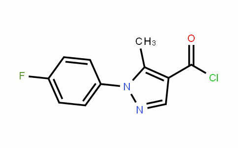 423768-49-4 | 1-(4-氟苯基)-5-甲基-吡唑-4-羰酰氯