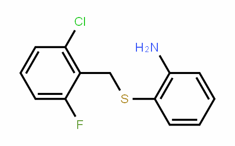 646989-63-1 | 2-(2-Chloro-6-fluorobenzylthio)aniline
