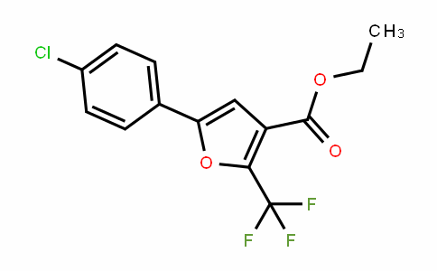 175276-59-2 | Ethyl 5-(4-chlorophenyl)-2-(trifluoromethyl)-3-furoate