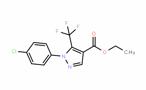 112055-36-4 | Ethyl 1-(4-chlorophenyl)-5-(trifluoromethyl)-1H-pyrazole-4-carboxylate